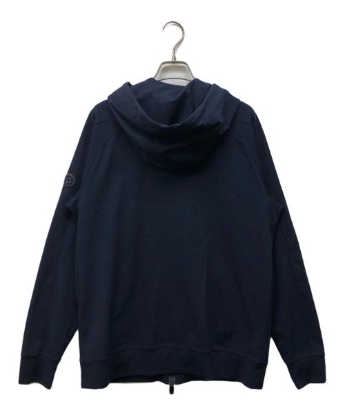 LARDINI（ラルディーニ）LARDINI (ラルディーニ) ジップパーカー ネイビー サイズ:44の古着・服飾アイテム