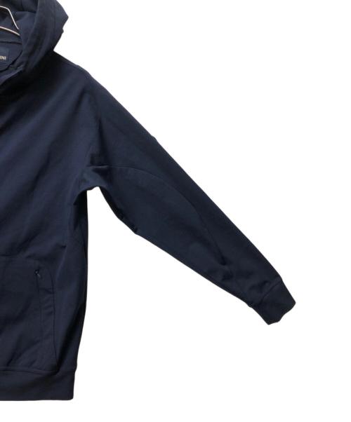 LARDINI（ラルディーニ）LARDINI (ラルディーニ) ジップパーカー ネイビー サイズ:44の古着・服飾アイテム