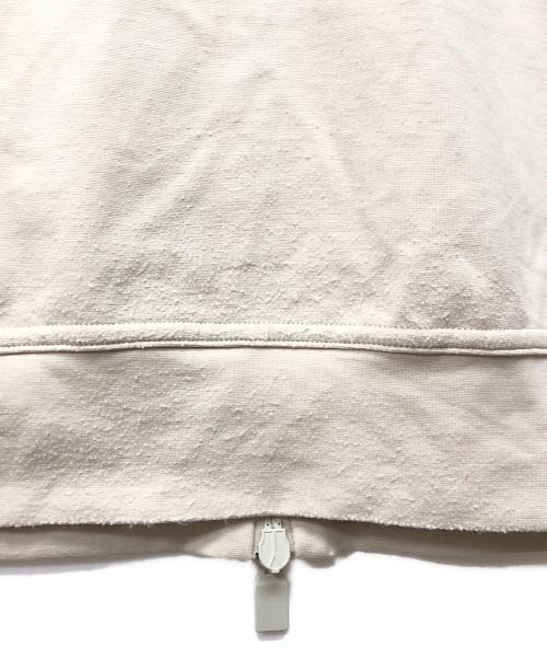 LARDINI（ラルディーニ）LARDINI (ラルディーニ) イージーウェア コットンナイロンスムースジャージダブルジップフーディー ベージュ サイズ:44の古着・服飾アイテム