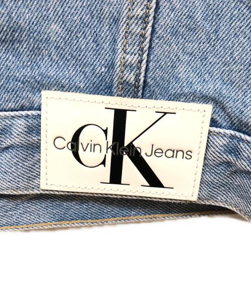 Calvin Klein Jeans（カルバンクラインジーンズ）Calvin Klein Jeans (カルバンクラインジーンズ) デニムジャケット ブルー サイズ:Sの古着・服飾アイテム