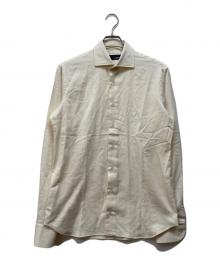 LARDINI（ラルディーニ）の古着「コットン長袖シャツ」｜アイボリー