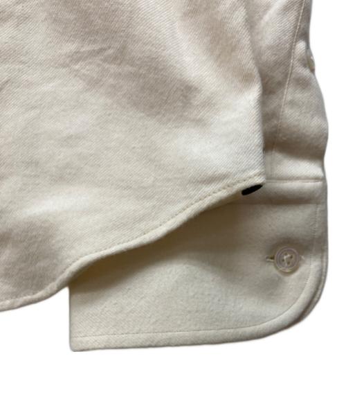 LARDINI（ラルディーニ）LARDINI (ラルディーニ) コットン長袖シャツ アイボリー サイズ:Mの古着・服飾アイテム
