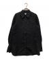 mame kurogouchi（マメクロゴウチ）の古着「Flared Sleeve Denim Shirt」｜ブラック