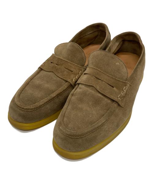 LARDINI（ラルディーニ）LARDINI (ラルディーニ) スエードローファー ブラウン サイズ:25㎝の古着・服飾アイテム