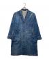 OLD JOE & Co.（オールドジョー）の古着「ROPED WAIST ATELIER COAT」｜ブルー