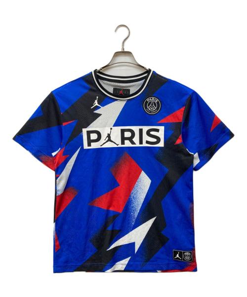 JORDAN（ジョーダン）JORDAN (ジョーダン) PARIS SAINT-GERMAIN (パリサンジェルマン) 半袖カットソー ネイビー サイズ:Sの古着・服飾アイテム