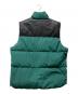 Schott (ショット) レザー切替ダウンベスト グリーン サイズ:XL：12000円