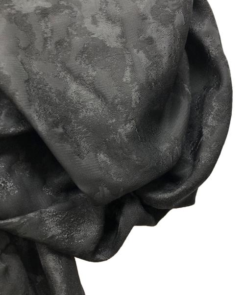 ANDRESD（アンドレスド）ANDRESD (アンドレスド) bubble sleeve jacquard dress ブラック サイズ:Ｌの古着・服飾アイテム