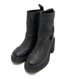 Dr.Martens（ドクターマーチン）の古着「SPENCE HARNESS チェルシー ブーツ」｜ブラック