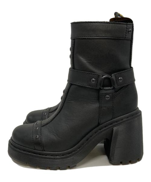 Dr.Martens（ドクターマーチン）Dr.Martens (ドクターマーチン) SPENCE HARNESS チェルシー ブーツ ブラック サイズ:UK5/EU38の古着・服飾アイテム