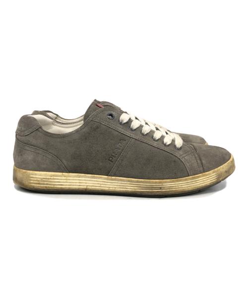 PRADA SPORTS（プラダスポーツ）PRADA SPORTS (プラダスポーツ) ローカットスニーカー グレー サイズ:81/2の古着・服飾アイテム
