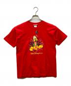 DISNEYディズニー）の古着「プリントTシャツ」｜レッド