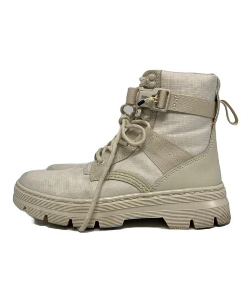Dr.Martens（ドクターマーチン）Dr.Martens (ドクターマーチン) プラットフォームハイカットブーツ アイボリー サイズ:UK5の古着・服飾アイテム
