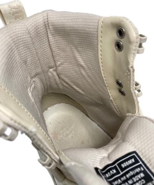 Dr.Martens（ドクターマーチン）Dr.Martens (ドクターマーチン) プラットフォームハイカットブーツ アイボリー サイズ:UK5の古着・服飾アイテム