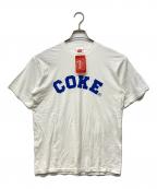 Coca Colaコカコーラ）の古着「半袖カットソー」｜ホワイト