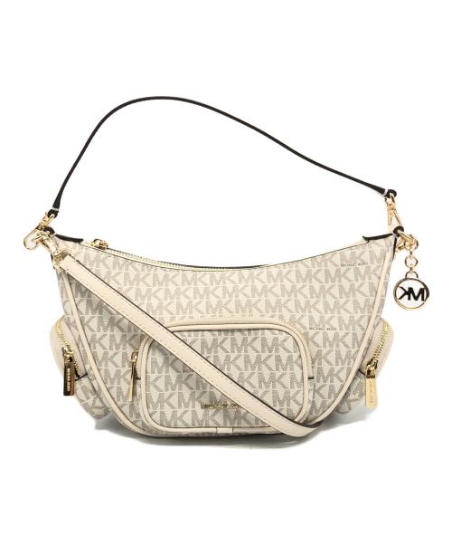 MICHAEL KORS（マイケルコース）MICHAEL KORS (マイケルコース) コンバーチブル ポケット クロスボディ スモール ベージュの古着・服飾アイテム