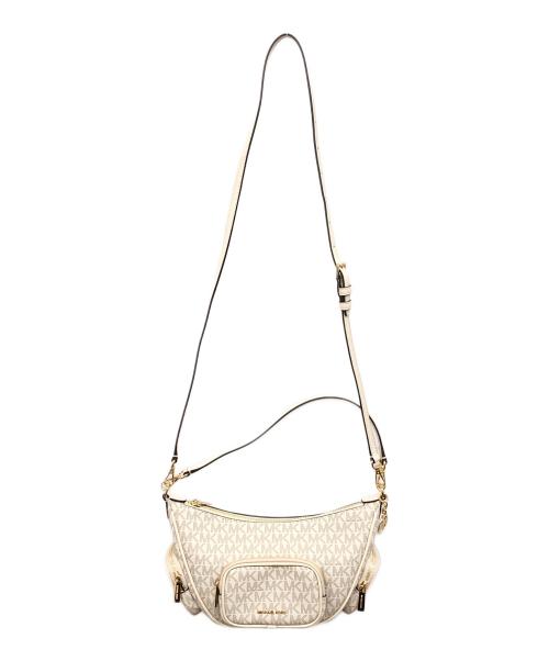 MICHAEL KORS（マイケルコース）MICHAEL KORS (マイケルコース) コンバーチブル ポケット クロスボディ スモール ベージュの古着・服飾アイテム