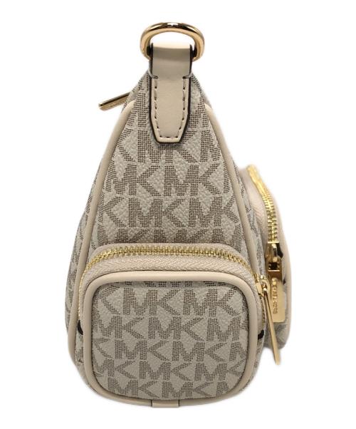 MICHAEL KORS（マイケルコース）MICHAEL KORS (マイケルコース) コンバーチブル ポケット クロスボディ スモール ベージュの古着・服飾アイテム