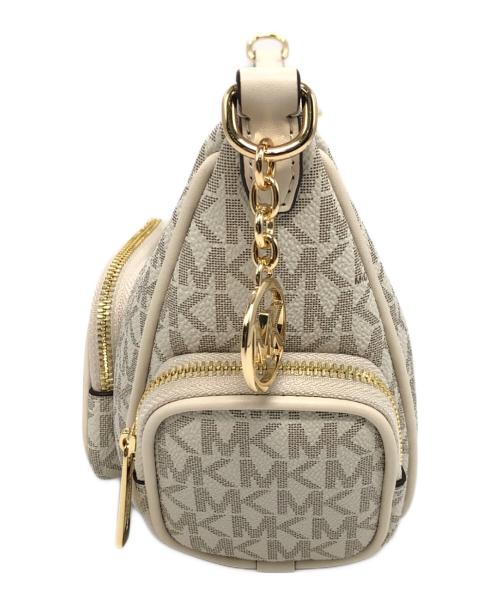 MICHAEL KORS（マイケルコース）MICHAEL KORS (マイケルコース) コンバーチブル ポケット クロスボディ スモール ベージュの古着・服飾アイテム