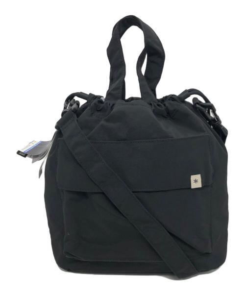 Snow peak（スノーピーク）snow peak (スノーピーク) Cample Medium  Bucket Bag ブラックの古着・服飾アイテム