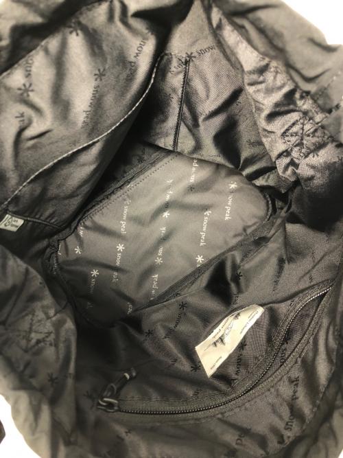 Snow peak（スノーピーク）snow peak (スノーピーク) Cample Medium  Bucket Bag ブラックの古着・服飾アイテム