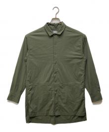 THE NORTH FACE（ザ ノース フェイス）の古着「ユーティリティシャツコート」｜グリーン