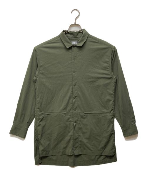 THE NORTH FACE（ザ ノース フェイス）THE NORTH FACE (ザ ノース フェイス) ユーティリティシャツコート グリーン サイズ:Mの古着・服飾アイテム