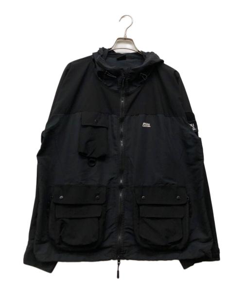 Abu Garcia（アブガルシア）Abu Garcia (アブガルシア) マウンテンパーカー ブラック サイズ:XLの古着・服飾アイテム