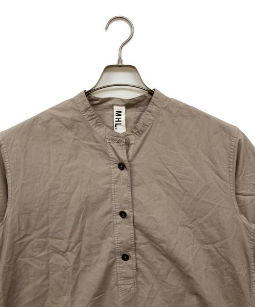 MHL（エムエイチエル）MHL (エムエイチエル) COTTON RAMIE POPLIN アイボリー サイズ:2の古着・服飾アイテム