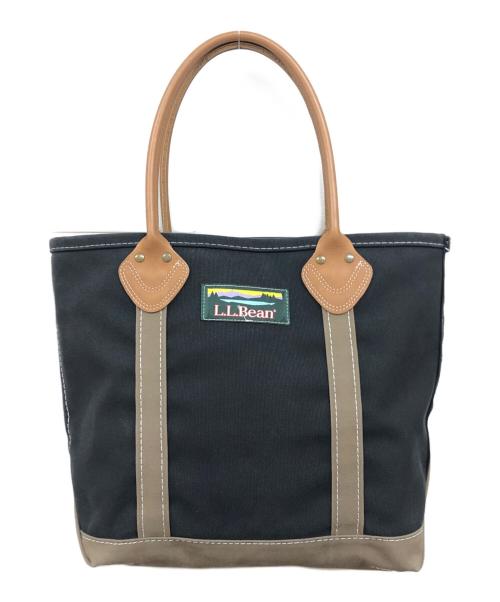 L.L.Bean（エルエルビーン）L.L.Bean (エルエルビーン) ハンドルレザートートバッグ グレーの古着・服飾アイテム