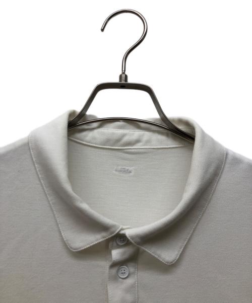 PAPAS PLUS（パパスプラス）PAPAS PLUS (パパスプラス) ワッペンポロシャツ ホワイト サイズ:LLの古着・服飾アイテム