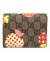 GUCCI (グッチ) 2つ折り財布 ブラウン：31000円