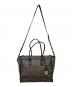 EMPORIO ARMANI (エンポリオ アルマーニ) モノグラム柄トートバッグ ブラック：16000円