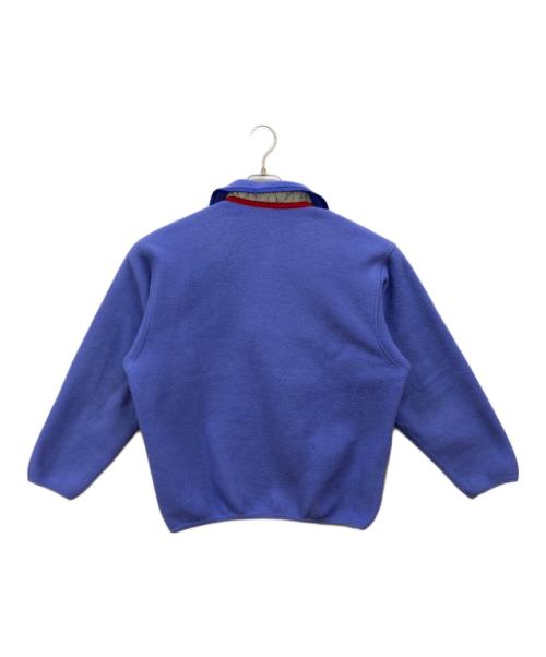 Patagonia（パタゴニア）Patagonia (パタゴニア) シンチラスナップ フリースジャケット パープル サイズ:キッズXLの古着・服飾アイテム
