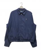 POLO RALPH LAURENポロ・ラルフローレン）の古着「スイングトップ」｜ネイビー