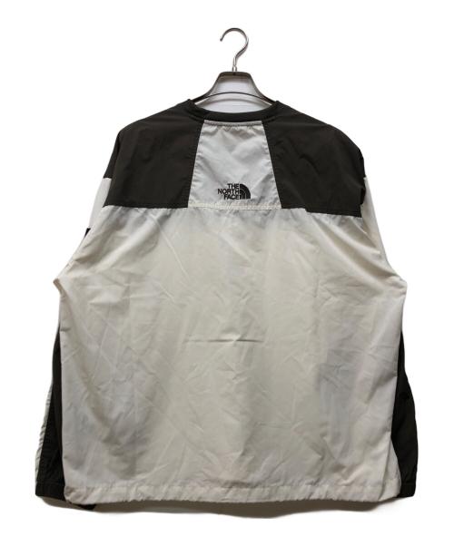 THE NORTH FACE（ザ ノース フェイス）THE NORTH FACE (ザ ノース フェイス) ALBANY CREWNECK ブラウン×ホワイト サイズ:XLの古着・服飾アイテム