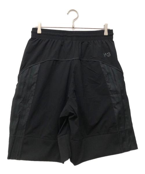 Y-3（ワイスリー）Y-3 (ワイスリー) 3-Stripes Material Mix Shorts ブラック サイズ:Ｓの古着・服飾アイテム