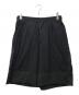 Y-3（ワイスリー）の古着「3-Stripes Material Mix Shorts」｜ブラック