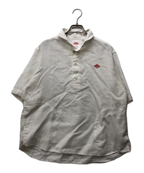 DANTON（ダントン）DANTON (ダントン) リネンプルオーバーシャツ アイボリー サイズ:38の古着・服飾アイテム