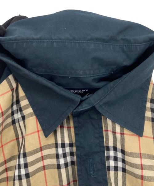 BURBERRY LONDON（バーバリーロンドン）BURBERRY LONDON (バーバリーロンドン) ノバチェックシャツ ベージュ サイズ:Sの古着・服飾アイテム