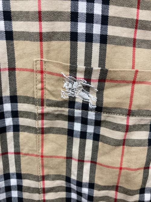 BURBERRY LONDON（バーバリーロンドン）BURBERRY LONDON (バーバリーロンドン) ノバチェックシャツ ベージュ サイズ:Sの古着・服飾アイテム