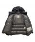 中古・古着 MONCLER (モンクレール) ダウンジャケット ブラック：120000円