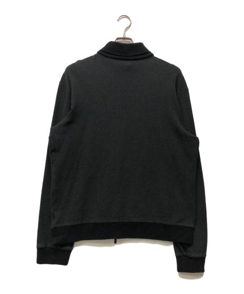 ARMANI COLLEZIONI（アルマーニ コレツィオーニ）ARMANI COLLEZIONI (アルマーニ コレツィオーニ) ジップジャケット ブラック サイズ:ＸＬの古着・服飾アイテム