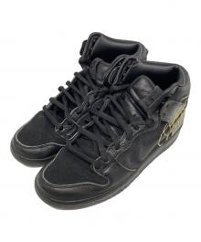 NIKE×FAUST（ナイキ×ファウスト）の古着「SB Dunk High」｜ブラック アンド メタリックゴールド