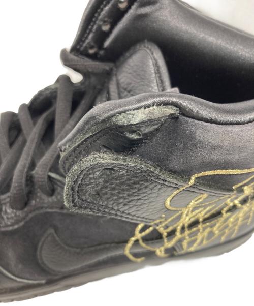 NIKE（ナイキ）NIKE (ナイキ) FAUST (ファウスト) SB Dunk High ブラック アンド メタリックゴールド サイズ:US9.5の古着・服飾アイテム