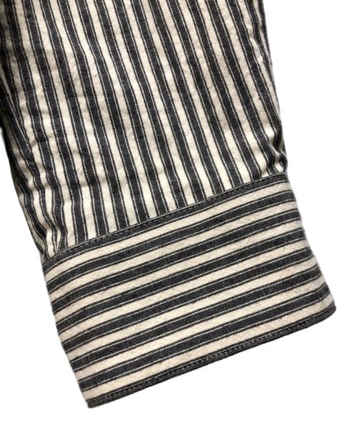 A.P.C.（アーペーセー）A.P.C. (アーペーセー) 長袖ストライプシャツ グレー サイズ:ＸＳの古着・服飾アイテム