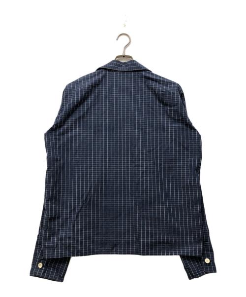 SUNSEA（サンシー）SUNSEA (サンシー) Brick Check Gigolo Shirt ブルー サイズ:ｍの古着・服飾アイテム