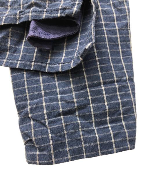 SUNSEA（サンシー）SUNSEA (サンシー) Brick Check Gigolo Shirt ブルー サイズ:ｍの古着・服飾アイテム