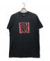 stussy（ステューシー）の古着「ロゴプリントTシャツ」｜ブラック