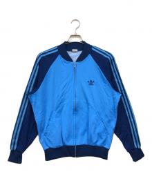 adidas（アディダス）の古着「トラックジャケット」｜スカイブルー